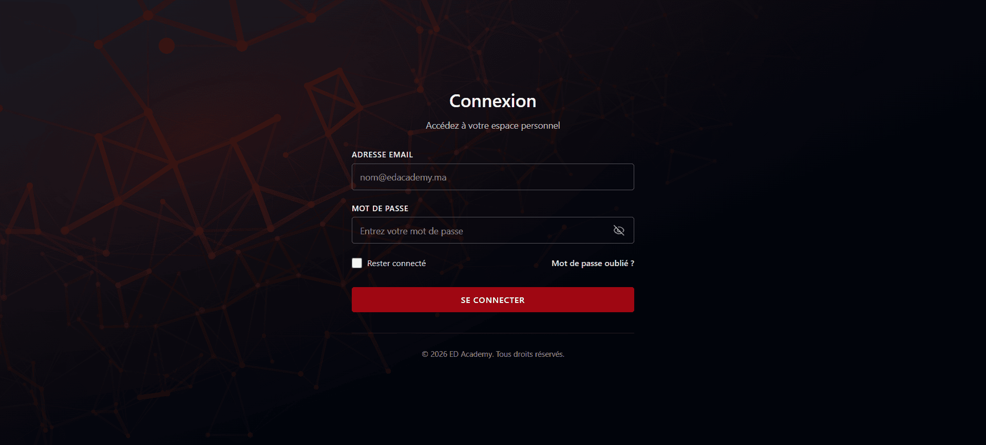 ED-Academy — Login