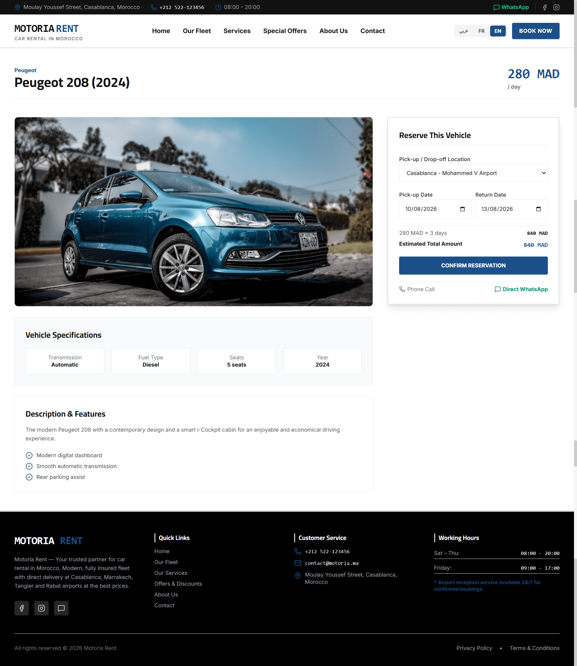 Motoria Rent — Motoria 08