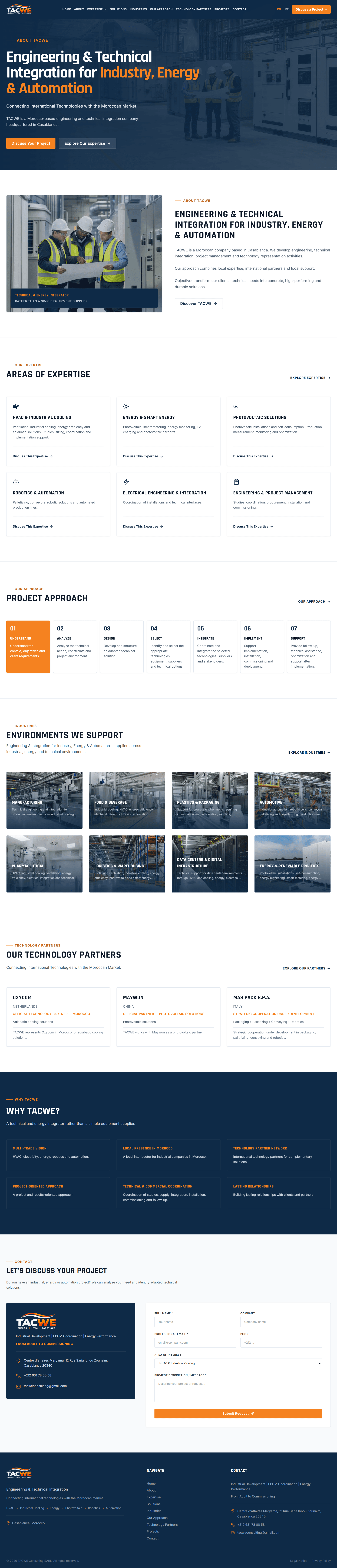 TACWE Consulting — Home