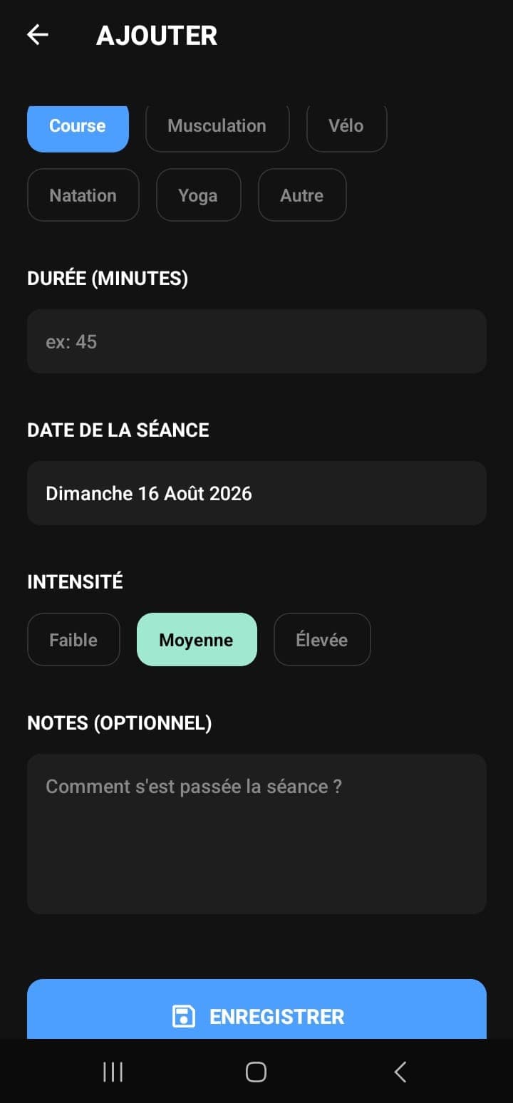 HealthSphere exercise detail